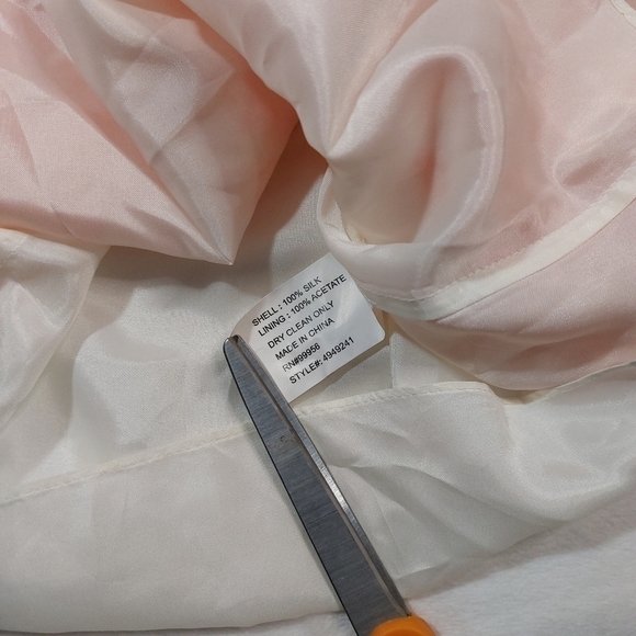 Shoshanna Coral Pink Strapless Silk Formal Evening Prom Dress Size 4 - Picture 7 of 8